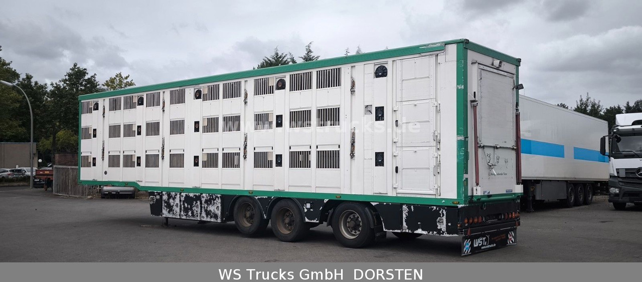 Menke-Janzen 3 Stock , Lenkachse , Hubdach - Semi-reboque transporte de gado: foto 4 Menke-Janzen 3 Stock , Lenkachse , Hubdach - Semi-reboque transporte de gado: foto 4