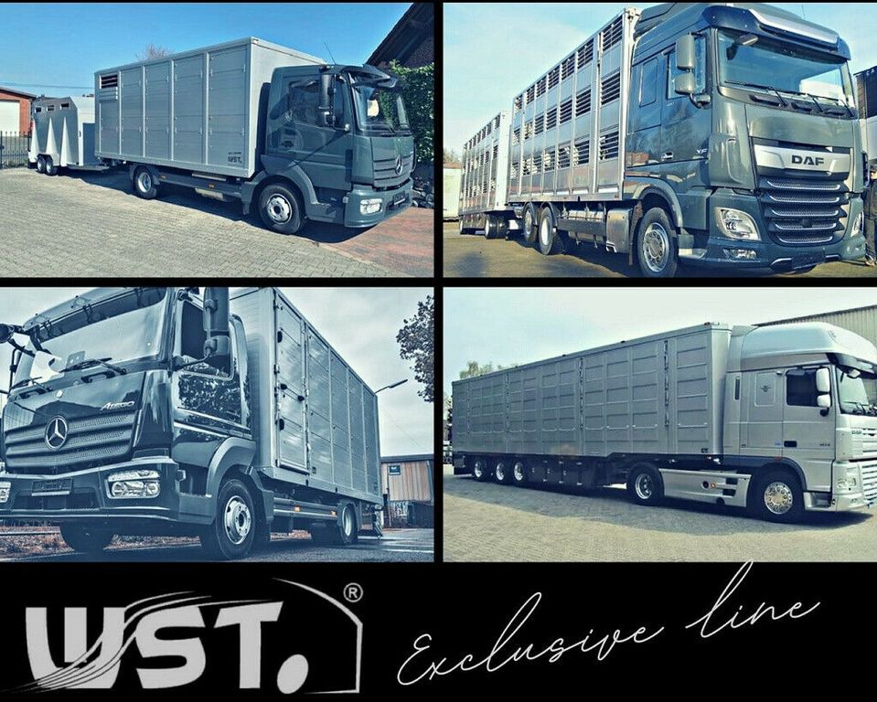 Menke-Janzen Menke 3 Stock Ausahrbares Dach Vollalu Typ 2 - Reboque transporte de gado: foto 5 Menke-Janzen Menke 3 Stock Ausahrbares Dach Vollalu Typ 2 - Reboque transporte de gado: foto 5