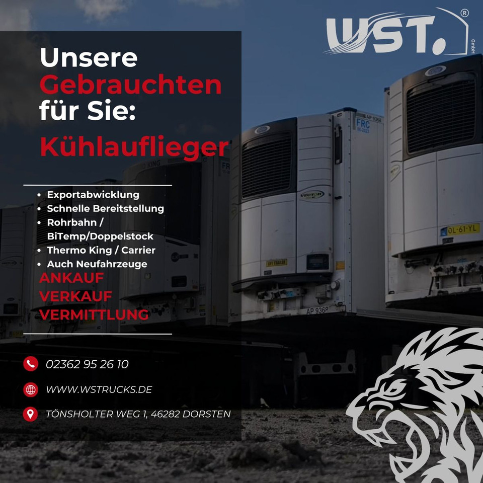 Schmitz Cargobull Kühlauflieger Blumenbreit Vector 1550 - Semi-reboque frigorífico: foto 2 Schmitz Cargobull Kühlauflieger Blumenbreit Vector 1550 - Semi-reboque frigorífico: foto 2