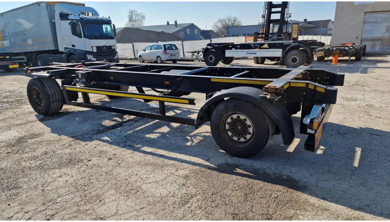Kögel Lafette JUMBO Drehschemel Lafette 1m Abstellhöhe - Reboque transportador de contêineres/ Caixa móvel: foto 5 Kögel Lafette JUMBO Drehschemel Lafette 1m Abstellhöhe - Reboque transportador de contêineres/ Caixa móvel: foto 5