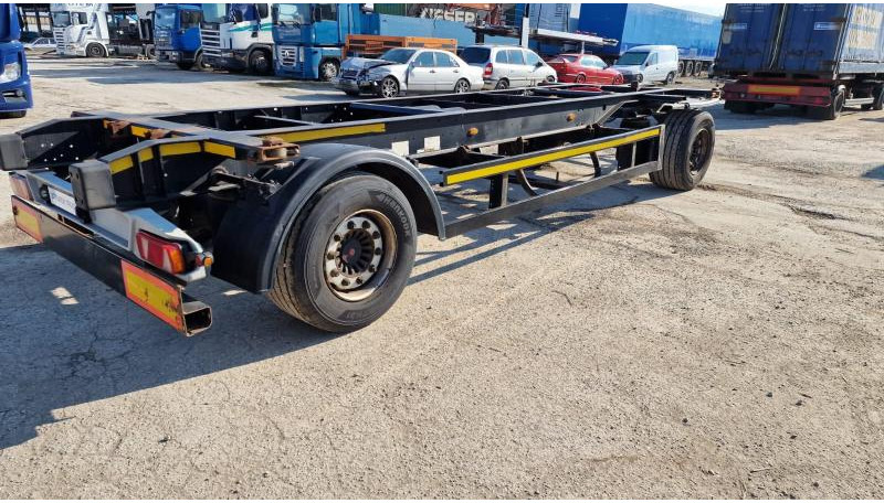 Reboque transportador de contêineres/ Caixa móvel novo Kögel Lafette JUMBO Drehschemel Lafette 1m Abstellhöhe: foto 7