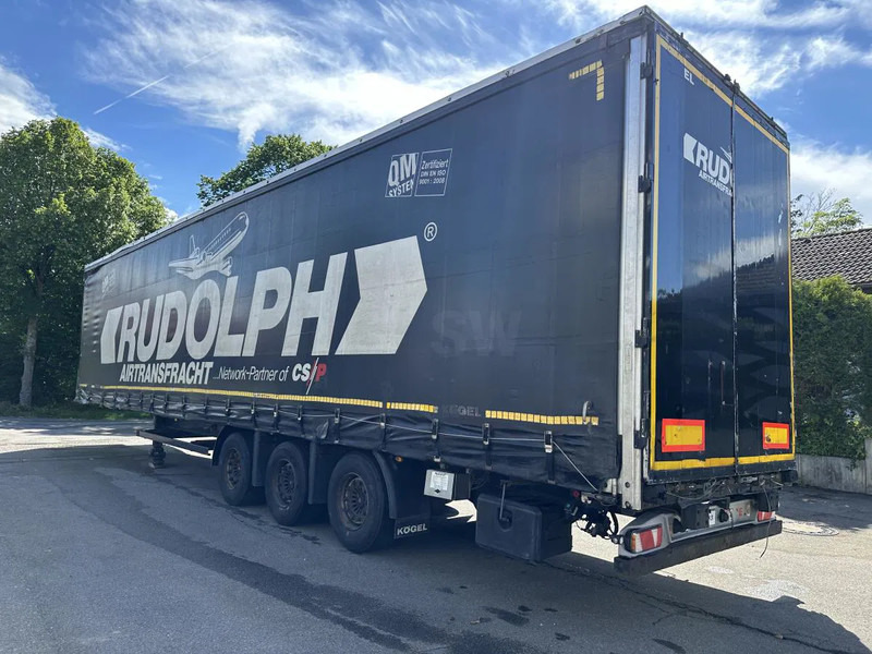 Kögel MEGA Tautliner mit ROLLENBETT Flughafentr. MEGA Tautliner mit ROLLENBETT Flughafentr. - Semi-reboque furgão: foto 3 Kögel MEGA Tautliner mit ROLLENBETT Flughafentr. MEGA Tautliner mit ROLLENBETT Flughafentr. - Semi-reboque furgão: foto 3