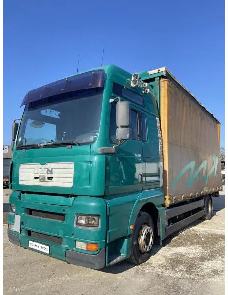 MAN TGA 18.310 BL XXL Jumbo Pritsche Schiebepl. - Camião furgão: foto 1 MAN TGA 18.310 BL XXL Jumbo Pritsche Schiebepl. - Camião furgão: foto 1
