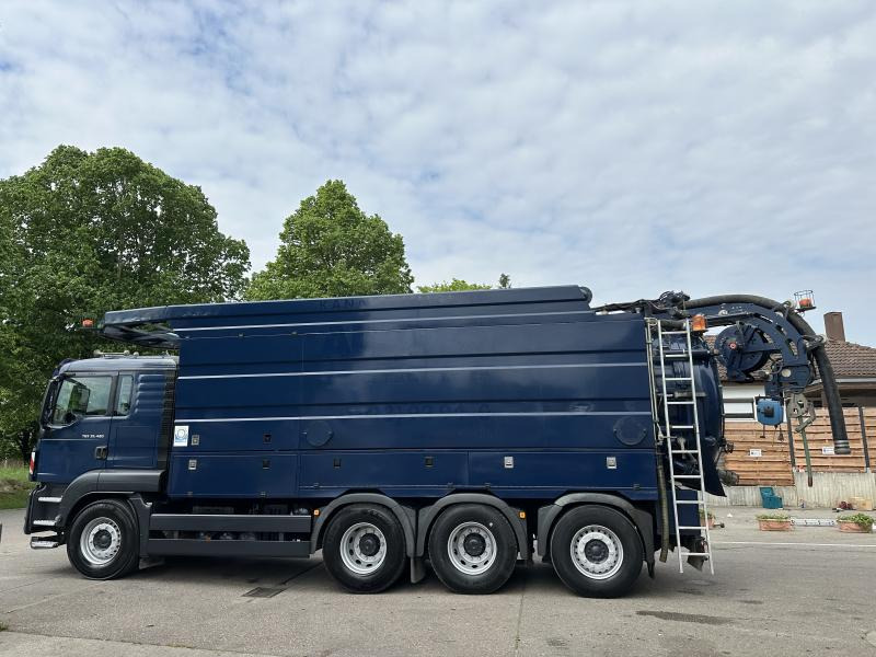 MAN TGS 35.480 8X4 ASSMANN Saug/Spülwagen Kanalreiniger - Caminhão limpa fossa: foto 2 MAN TGS 35.480 8X4 ASSMANN Saug/Spülwagen Kanalreiniger - Caminhão limpa fossa: foto 2