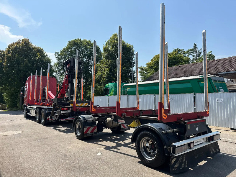Volvo FH 540 FH540*6x4*Kurzholzzug*Epsilon M12Z*Glogger Anhänger*Retarder - Camião de transporte de madeira: foto 4 Volvo FH 540 FH540*6x4*Kurzholzzug*Epsilon M12Z*Glogger Anhänger*Retarder - Camião de transporte de madeira: foto 4