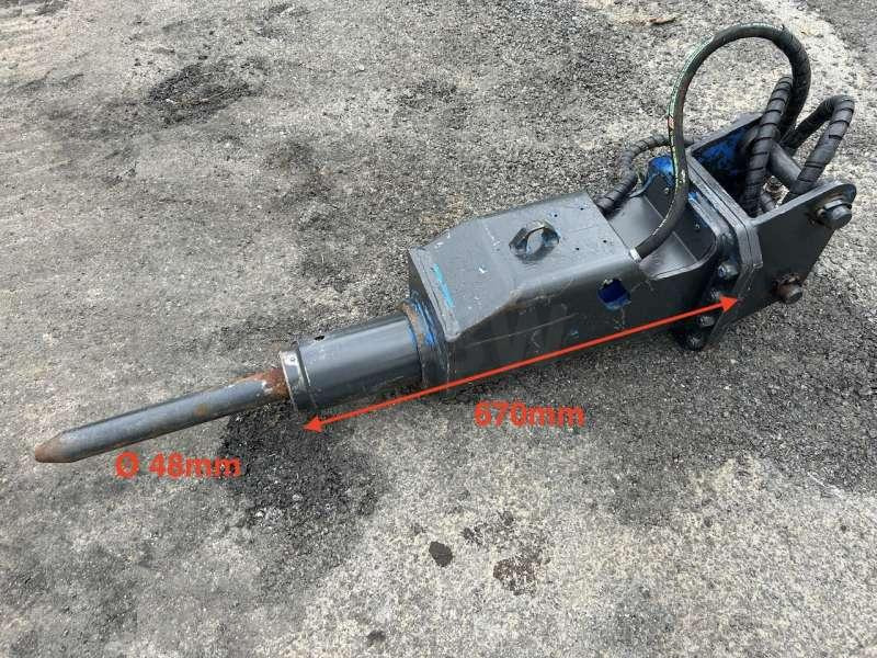 Martelo hidráulico por Máquina de construção 122 Kgs / Pelles 1 à 2,5 Tonnes: foto 1