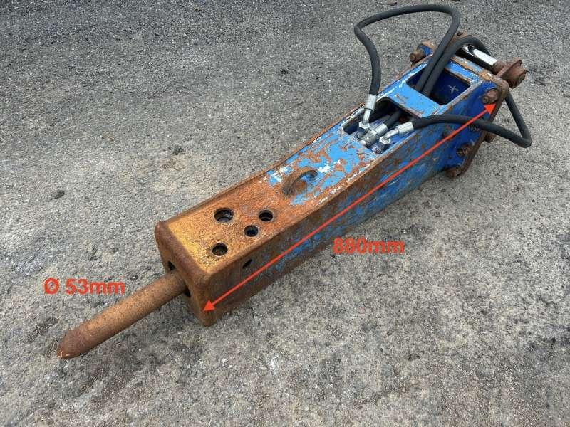 177 Kgs - Pelles 2 à 4 Tonnes - Axes 35mm - Martelo hidráulico por Máquina de construção: foto 1 177 Kgs - Pelles 2 à 4 Tonnes - Axes 35mm - Martelo hidráulico por Máquina de construção: foto 1