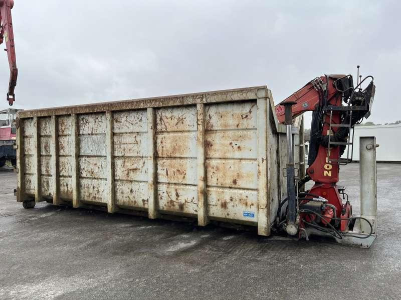 EUROBENNE AVEC GRUE EPSILON E98 - Contentor ampliroll: foto 2 EUROBENNE AVEC GRUE EPSILON E98 - Contentor ampliroll: foto 2