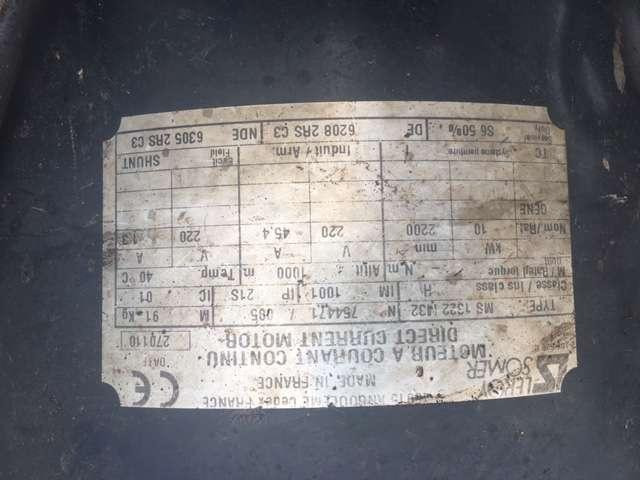 LEROY SOMER Génératrice Electroaimant - MS 1322 M32 - Equipamento de construção: foto 2 LEROY SOMER Génératrice Electroaimant - MS 1322 M32 - Equipamento de construção: foto 2