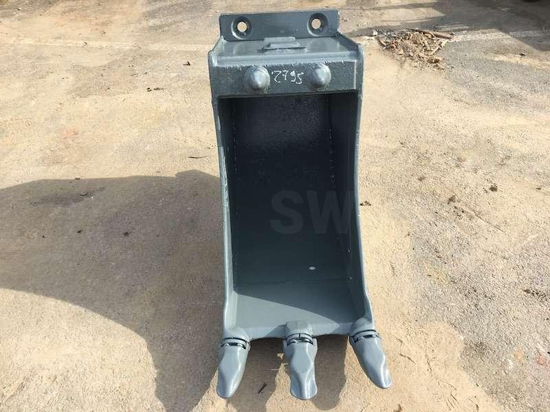 MECALAC 450mm - séries 8 / 10 / 11 / 12 - Balde escavadora: foto 3 MECALAC 450mm - séries 8 / 10 / 11 / 12 - Balde escavadora: foto 3