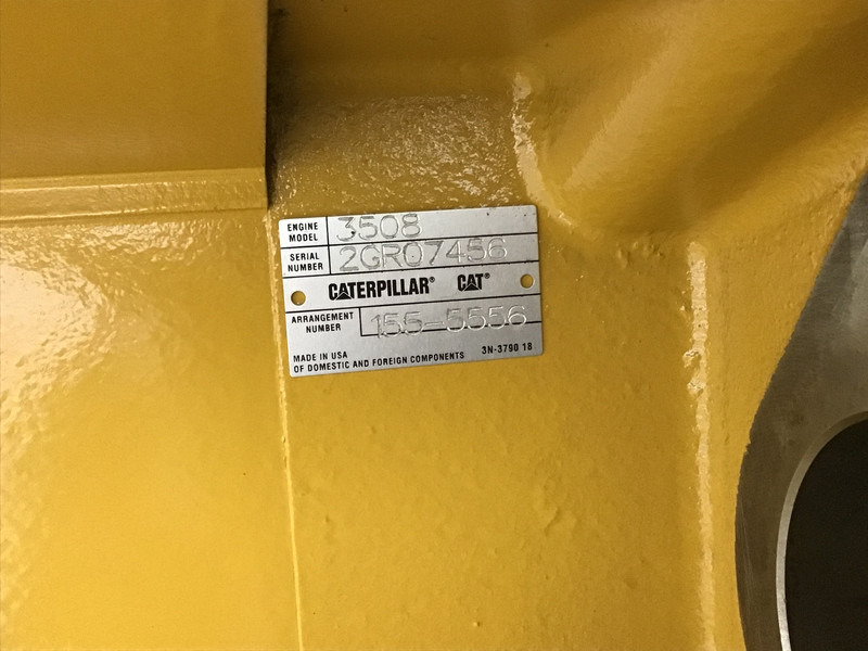 Motor novo Caterpillar 3508B 2GR-1555556 RECONDITIONED: foto 6
