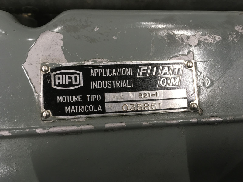 Gerador elétrico Fiat 821-I GENERATOR 110KVA USED: foto 7