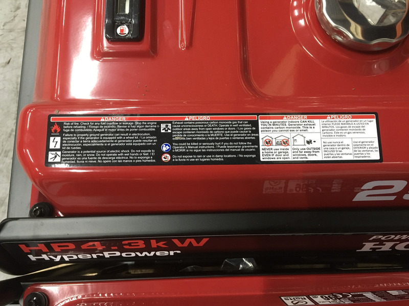 Honda HP 4.3KW GENERATOR NEW - Gerador elétrico: foto 2 Honda HP 4.3KW GENERATOR NEW - Gerador elétrico: foto 2