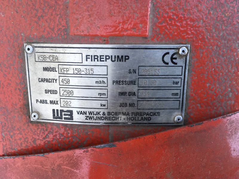 Bomba de água Iveco N67MNTF40.01 PUMP 450M³/H USED: foto 10