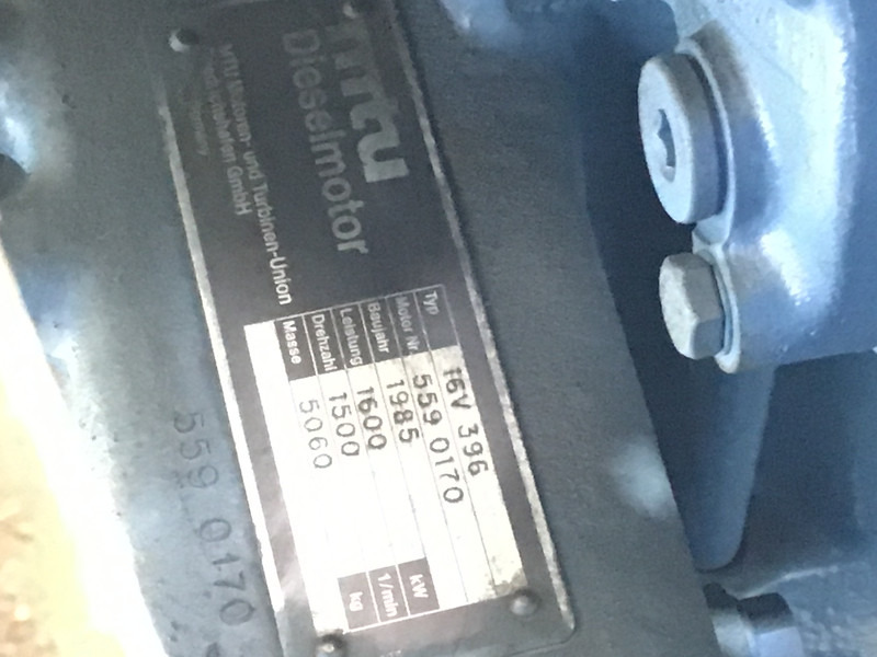 Gerador elétrico MTU 16V396 GENERATOR AEG 1875KVA USED: foto 6