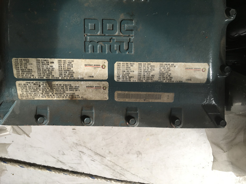 Detroit Diesel MTU 12V2000 USED - Máquina de construção: foto 5 Detroit Diesel MTU 12V2000 USED - Máquina de construção: foto 5
