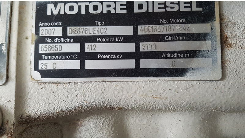 Máquina de construção MAN D2876-LE402 USED: foto 6