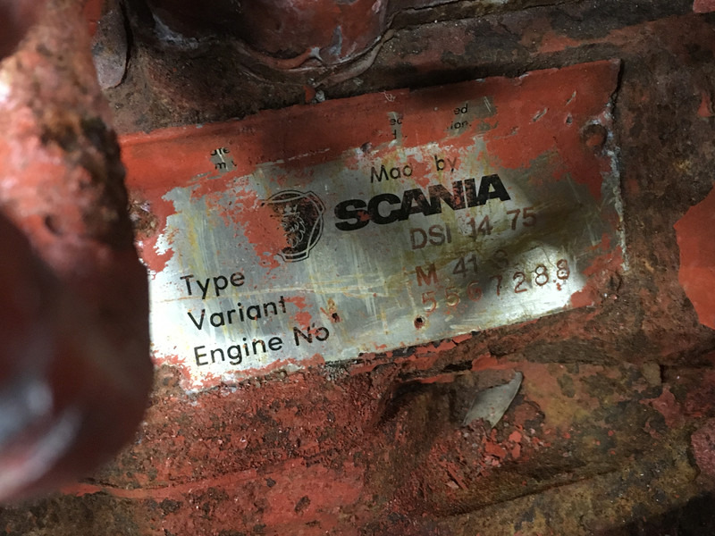 Máquina de construção novo Scania DSI14.75 FOR PARTS: foto 6
