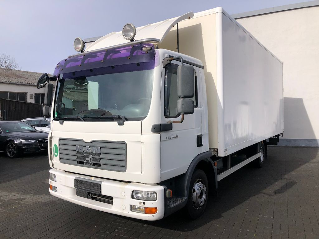 MAN TGL 8.180 Koffer LBW, Luftf.,TÜV - Carrinha de contentor: foto 1 MAN TGL 8.180 Koffer LBW, Luftf.,TÜV - Carrinha de contentor: foto 1