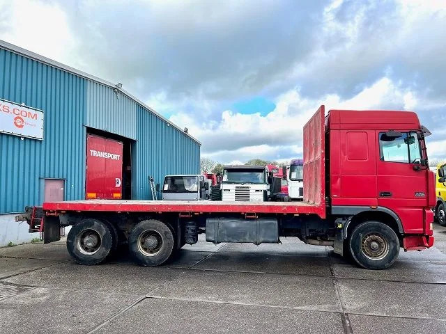DAF 95-430XF SPACECAB 6x4 FULL STEEL WITH OPEN BODY (EURO 3 / 9.000 KG. FRONT AXLE / FULL STEEL SUSPENSION / REDUCTION AXLES / ZF16 - Camião de caixa aberta/ Plataforma: foto 4 DAF 95-430XF SPACECAB 6x4 FULL STEEL WITH OPEN BODY (EURO 3 / 9.000 KG. FRONT AXLE / FULL STEEL SUSPENSION / REDUCTION AXLES / ZF16 - Camião de caixa aberta/ Plataforma: foto 4