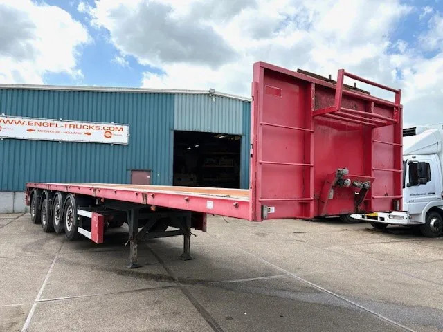 Kwb P-504-STI-H 4-AXLE FLATBED TRAILER (SAF AXLES / 2x STEERING AXLE / 2x LIFT-AXLE / ABS-EBS) - Semi-reboque plataforma/ Caixa aberta: foto 2 Kwb P-504-STI-H 4-AXLE FLATBED TRAILER (SAF AXLES / 2x STEERING AXLE / 2x LIFT-AXLE / ABS-EBS) - Semi-reboque plataforma/ Caixa aberta: foto 2