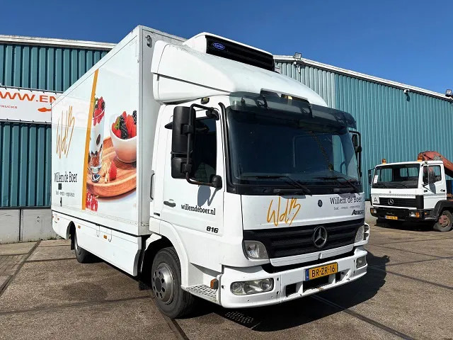 Mercedes-Benz Atego 816 L 4x2 ORIGINAL DUTCH COOLER TRUCK WITH CARRIER XARIOS 600D/E (MANUAL GEARBOX / AIRCONDITIONING / 2.000 KG. TAILLIFT) - Camião frigorífico: foto 2 Mercedes-Benz Atego 816 L 4x2 ORIGINAL DUTCH COOLER TRUCK WITH CARRIER XARIOS 600D/E (MANUAL GEARBOX / AIRCONDITIONING / 2.000 KG. TAILLIFT) - Camião frigorífico: foto 2