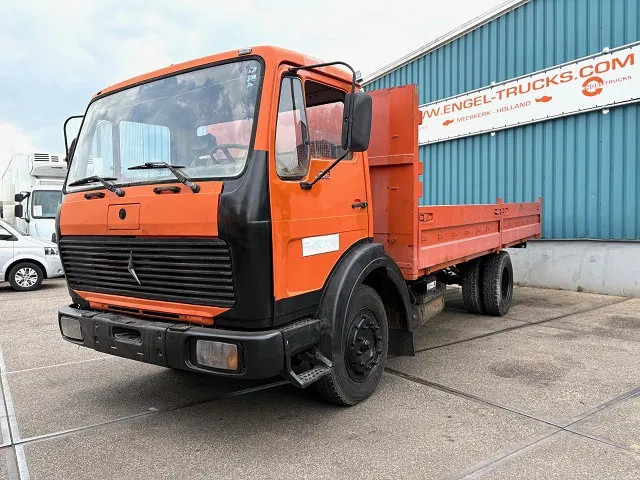 Mercedes-Benz LK 1213K (6-CILINDER) FULL STEEL CHASSIS WITH OPEN BOX (MANUAL GEARBOX / FULL STEEL SUSPENSION) - Camião de caixa aberta/ Plataforma: foto 1 Mercedes-Benz LK 1213K (6-CILINDER) FULL STEEL CHASSIS WITH OPEN BOX (MANUAL GEARBOX / FULL STEEL SUSPENSION) - Camião de caixa aberta/ Plataforma: foto 1