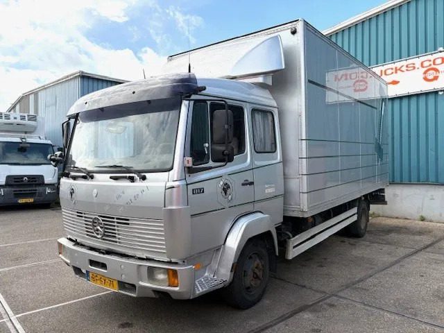 Mercedes-Benz LK 817 (6-CILINDER) ORIGINAL DUTCH TRUCK WITH CLOSED BOX (MANUAL GEARBOX / FULL STEEL SUSPENSION) - Camião furgão: foto 1 Mercedes-Benz LK 817 (6-CILINDER) ORIGINAL DUTCH TRUCK WITH CLOSED BOX (MANUAL GEARBOX / FULL STEEL SUSPENSION) - Camião furgão: foto 1