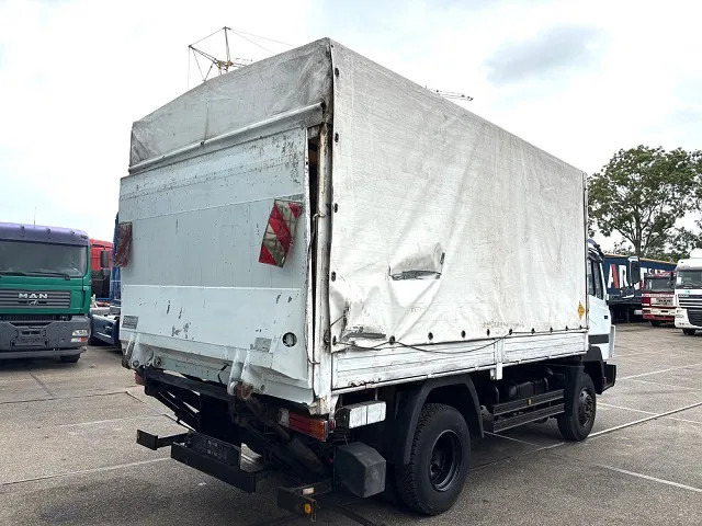 Mercedes-Benz LK 914 (6-CILINDER) WITH TENT BOX (MANUAL GEARBOX / FULL STEEL SUSPENSION / LOADING PLATFORM) - Camião de lona: foto 3 Mercedes-Benz LK 914 (6-CILINDER) WITH TENT BOX (MANUAL GEARBOX / FULL STEEL SUSPENSION / LOADING PLATFORM) - Camião de lona: foto 3