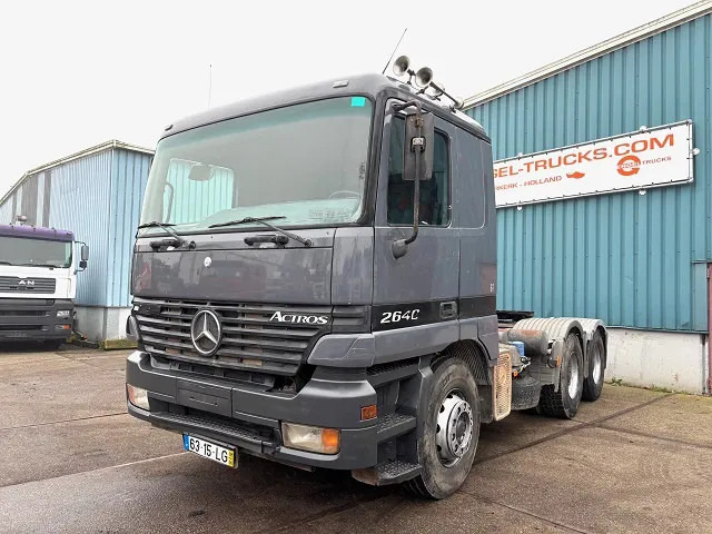 Mercedes-Benz Actros 2640 S 6x4 FULL STEEL TRACTOR UNIT (EPS WITH CLUTCH (3 PEDALS) / REDUCTION AXLES / FULL STEEL SUSPENSION / HYDRAULIC KIT - Tractor: foto 1 Mercedes-Benz Actros 2640 S 6x4 FULL STEEL TRACTOR UNIT (EPS WITH CLUTCH (3 PEDALS) / REDUCTION AXLES / FULL STEEL SUSPENSION / HYDRAULIC KIT - Tractor: foto 1
