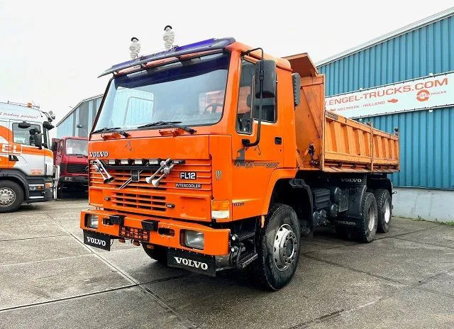 Volvo FL 12.380 6x6 FULL STEEL SUSPENSION MEILLER KIPPER (EURO 2 / MANUAL GEARBOX / REDUCTION AXLES / FULL STEEL SUSPENSION) - Camião basculante: foto 1 Volvo FL 12.380 6x6 FULL STEEL SUSPENSION MEILLER KIPPER (EURO 2 / MANUAL GEARBOX / REDUCTION AXLES / FULL STEEL SUSPENSION) - Camião basculante: foto 1