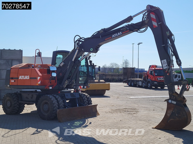 Escavadeira de rodas Atlas 160W WEIGHT FROM BROCHURE!: foto 6