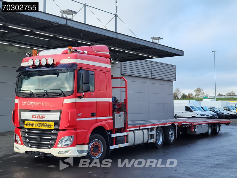 DAF XF 440 XF 6X2 NL-Truck Transporter APK HMF 900-K2 crane Winch Lift-Lenkachse Euro 6 - Camião, Camião grua: foto 5 DAF XF 440 XF 6X2 NL-Truck Transporter APK HMF 900-K2 crane Winch Lift-Lenkachse Euro 6 - Camião, Camião grua: foto 5