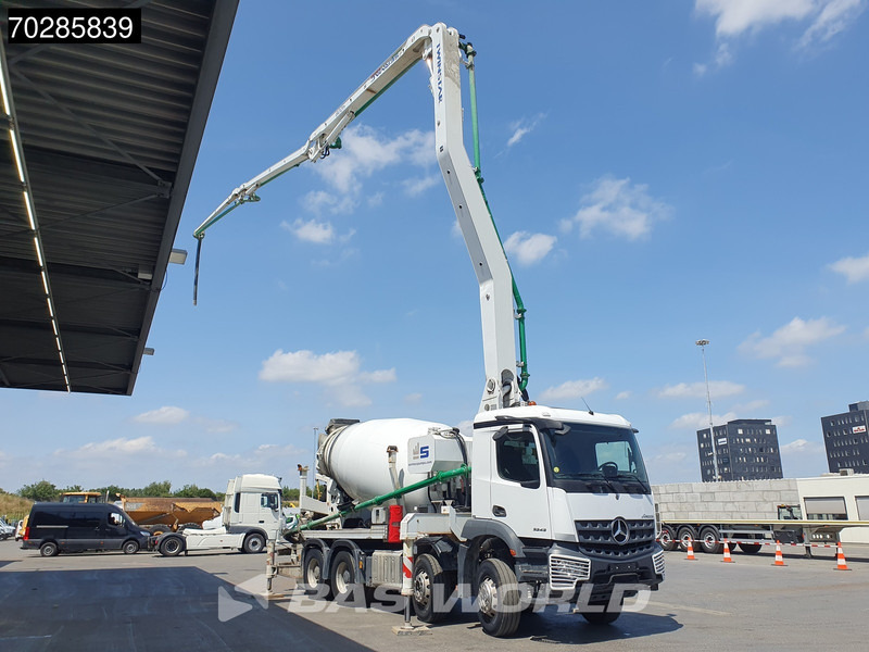 Mercedes-Benz Arocs 3243 8X4 9m3 Sermac Twinstar 4Z28 PUMI Steelsuspension Big-Axle Euro 6 - Camião: foto 3 Mercedes-Benz Arocs 3243 8X4 9m3 Sermac Twinstar 4Z28 PUMI Steelsuspension Big-Axle Euro 6 - Camião: foto 3