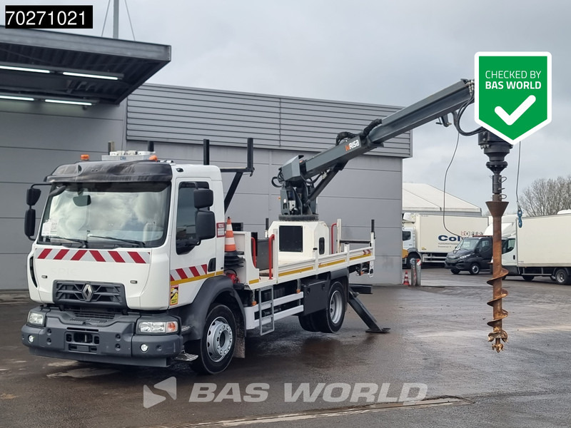Renault D 240 4X2 Risa G2T Drilling truck Automatic Euro 6 - Camião, Camião grua: foto 1 Renault D 240 4X2 Risa G2T Drilling truck Automatic Euro 6 - Camião, Camião grua: foto 1
