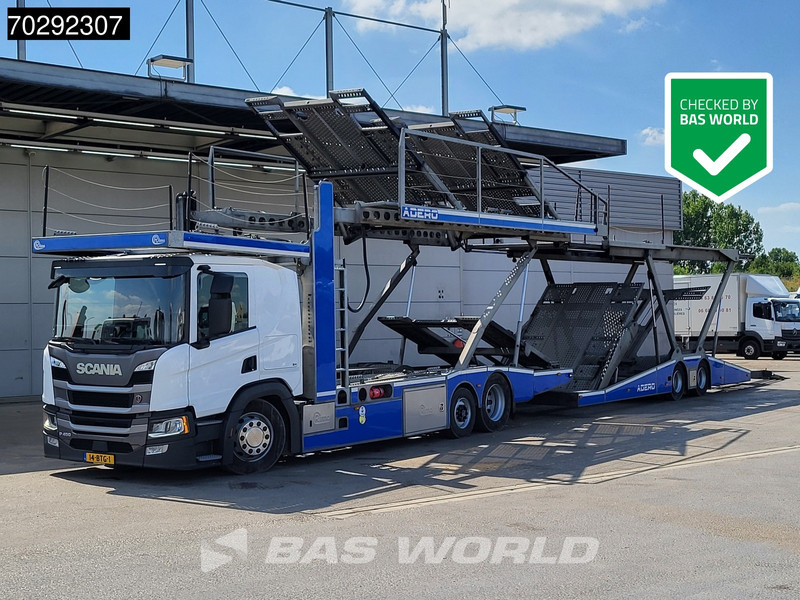 Scania P450 6X2 NL-Truck Car transporter Retarder Standklima Navi ACC LED Euro 6 - Camião: foto 1 Scania P450 6X2 NL-Truck Car transporter Retarder Standklima Navi ACC LED Euro 6 - Camião: foto 1