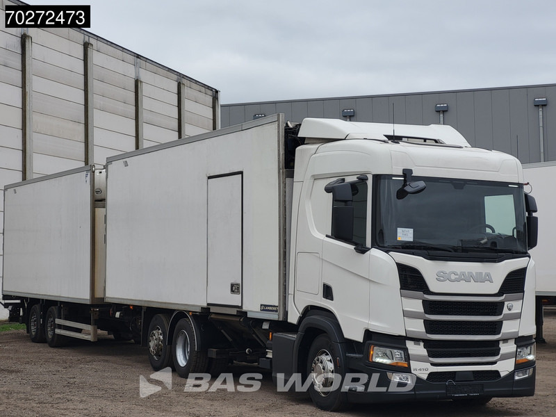 Scania R410 6X2 Refrigerated Combi Lamberet Carrier Retarder Euro 6 - Camião: foto 3 Scania R410 6X2 Refrigerated Combi Lamberet Carrier Retarder Euro 6 - Camião: foto 3