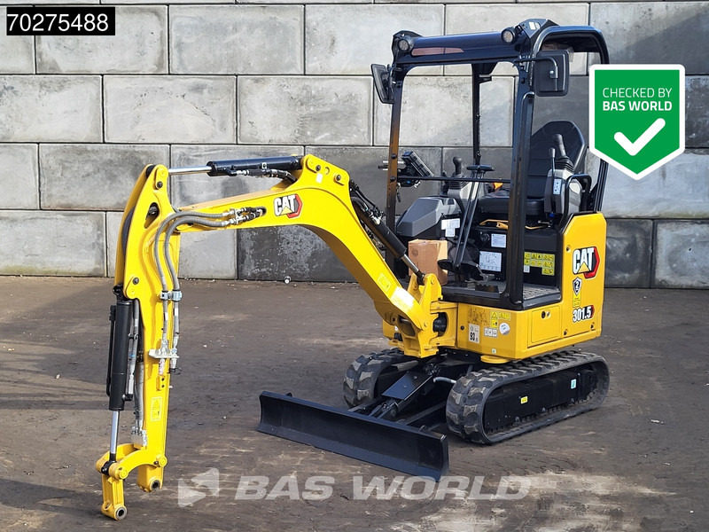 Caterpillar 301.5 FACTORY WARRANTY - Mini escavadeira: foto 1 Caterpillar 301.5 FACTORY WARRANTY - Mini escavadeira: foto 1