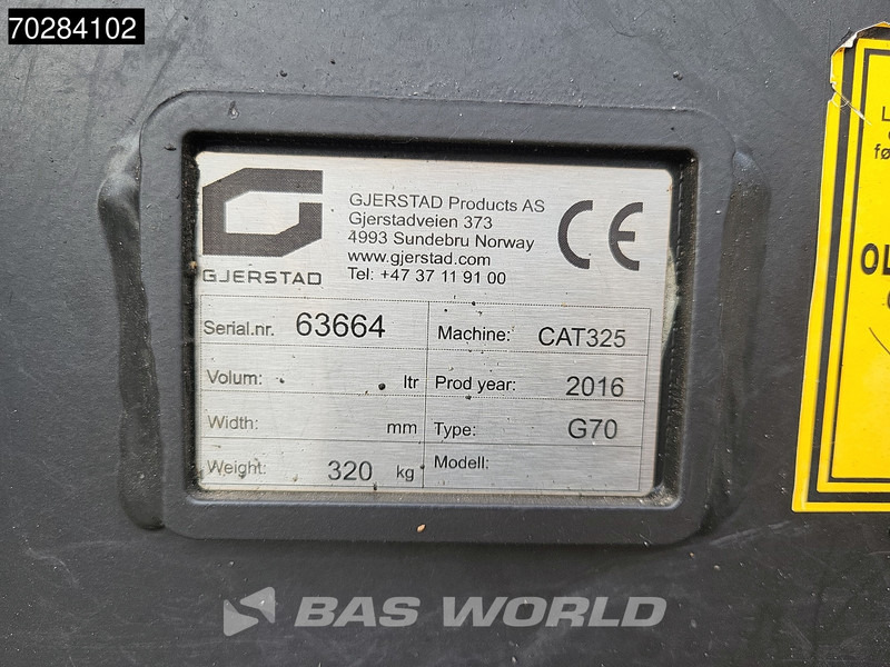 Escavadora de rastos Caterpillar 325 FL CR: foto 13