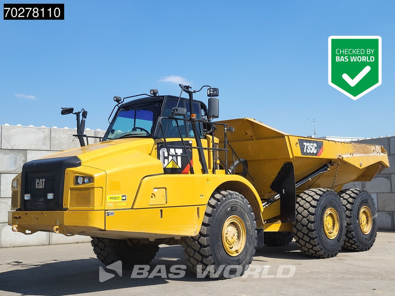 Caterpillar 735 C - Caminhão articulado: foto 1 Caterpillar 735 C - Caminhão articulado: foto 1