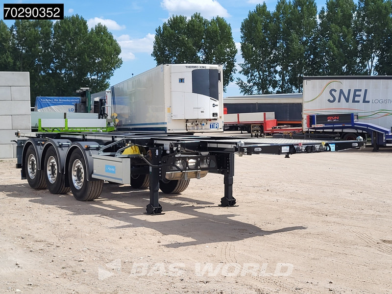 D-Tec CC-2030-3-F Liftachse - Semi-reboque transportador de contêineres/ Caixa móvel: foto 3 D-Tec CC-2030-3-F Liftachse - Semi-reboque transportador de contêineres/ Caixa móvel: foto 3
