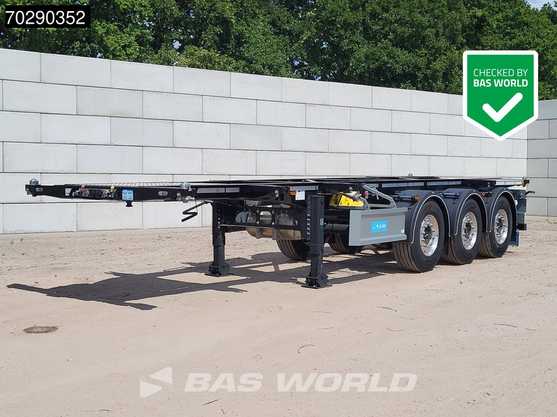 D-Tec CC-2030-3-F Liftachse - Semi-reboque transportador de contêineres/ Caixa móvel: foto 1 D-Tec CC-2030-3-F Liftachse - Semi-reboque transportador de contêineres/ Caixa móvel: foto 1