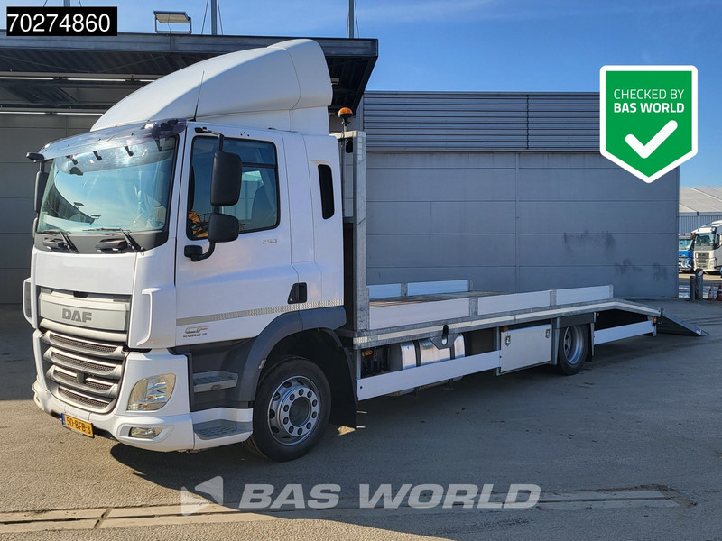 DAF CF 250 4X2 18tons NL-Truck Machine transporter Hydraulic ramps Euro 6 - Camião transporte de veículos: foto 1 DAF CF 250 4X2 18tons NL-Truck Machine transporter Hydraulic ramps Euro 6 - Camião transporte de veículos: foto 1