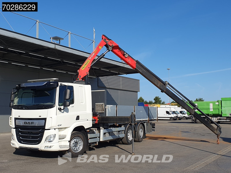 DAF CF 370 CF 6X2 Palfinger PK19.001 SLD D Kran Crane ACC Lift+lenkasche Euro 6 - Camião de caixa aberta/ Plataforma, Camião grua: foto 5 DAF CF 370 CF 6X2 Palfinger PK19.001 SLD D Kran Crane ACC Lift+lenkasche Euro 6 - Camião de caixa aberta/ Plataforma, Camião grua: foto 5