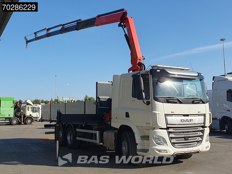 DAF CF 370 CF 6X2 Palfinger PK19.001 SLD D Kran Crane ACC Lift+lenkasche Euro 6 - Camião de caixa aberta/ Plataforma, Camião grua: foto 3 DAF CF 370 CF 6X2 Palfinger PK19.001 SLD D Kran Crane ACC Lift+lenkasche Euro 6 - Camião de caixa aberta/ Plataforma, Camião grua: foto 3