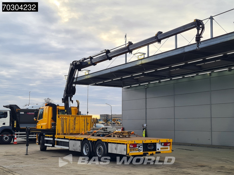 DAF CF 410 CF 6X2 HIAB 244EP-4 HIPRO Crane Kran Lift +Steering Axle Automatic Euro 6 - Camião de caixa aberta/ Plataforma, Camião grua: foto 2 DAF CF 410 CF 6X2 HIAB 244EP-4 HIPRO Crane Kran Lift +Steering Axle Automatic Euro 6 - Camião de caixa aberta/ Plataforma, Camião grua: foto 2