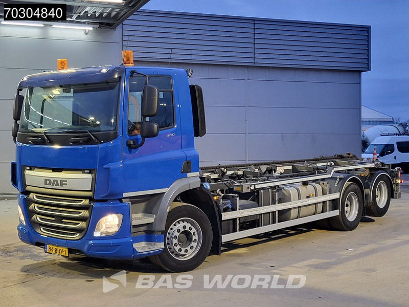 DAF CF 460 6X2 NL-Truck APK ACC Liftachse 28T Trans-Com chainlift Euro 6 - Camião com sistema de cabo: foto 3 DAF CF 460 6X2 NL-Truck APK ACC Liftachse 28T Trans-Com chainlift Euro 6 - Camião com sistema de cabo: foto 3