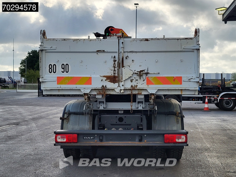 Camião basculante, Camião grua DAF CF 460 8X4 Palfinger PK18002 EH Crane tipper Retarder Big-Axle Steelsuspension Manual: foto 16