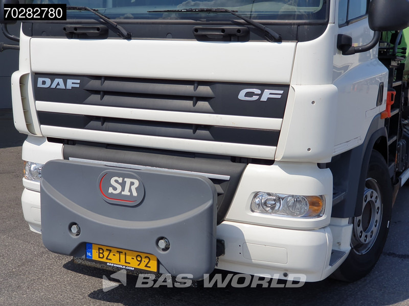 Camião polibenne, Camião grua DAF CF85.360 8X2 NL-Truck Hiab 211 E-3 HIPRO Kran 21T Multilift Euro 5: foto 16