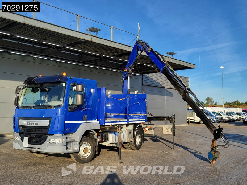 DAF LF 260 LF 4X2 HIAB 111 B-2 HIDUO Crane Automatic ACC Euro 6 - Camião de caixa aberta/ Plataforma, Camião grua: foto 5 DAF LF 260 LF 4X2 HIAB 111 B-2 HIDUO Crane Automatic ACC Euro 6 - Camião de caixa aberta/ Plataforma, Camião grua: foto 5